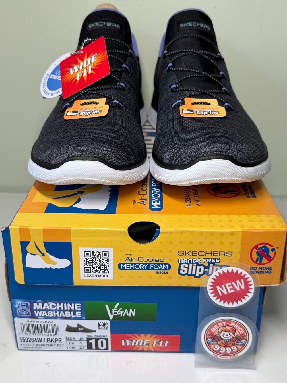 NWT Skechers - Size 10 - Women's Shoes Summits Everyday Set - 150264 -Model 2026 - Picture 5 of 11